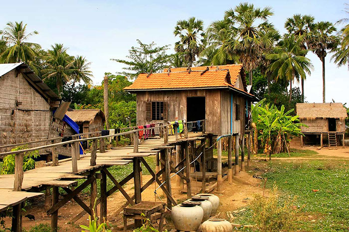Ratanakiri Cambodge sauvage village